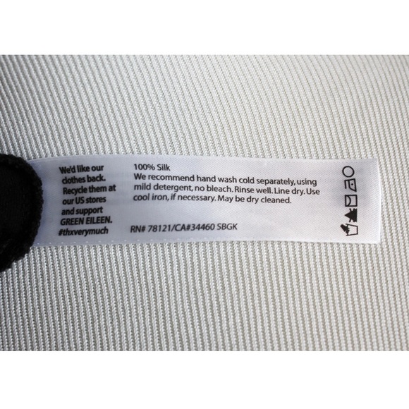 Eileen Fisher Little Black Dress, Silk Basics Dress, Sz L,   Spring Formal - Picture 4 of 7